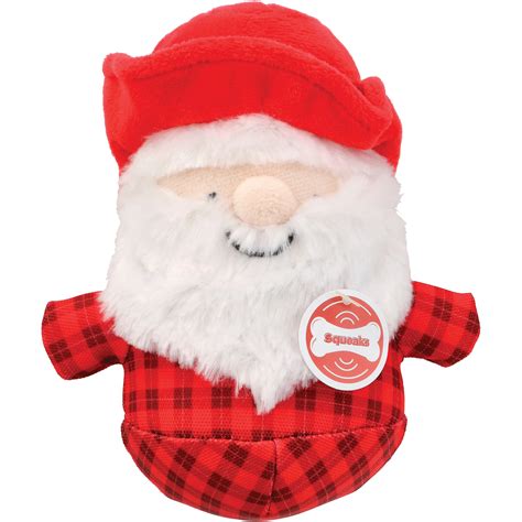 Woof & Whiskers Plush Dog Toy - Cowboy Santa - Shop Plush toys at H-E-B