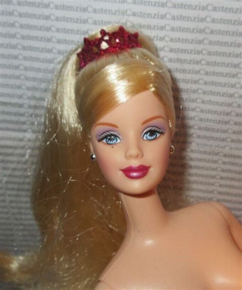 M NUDE BARBIE DOLL MATTEL HAPPY HOLIDAYS BLONDE FASHION DOLL FOR OOAK EBay