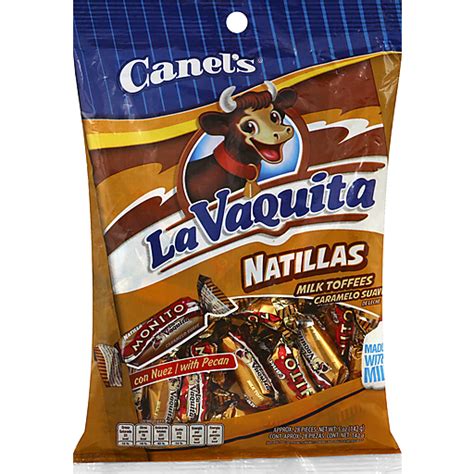 Canels La Vaquita Milk Toffees With Pecan Natillas Northgate Market