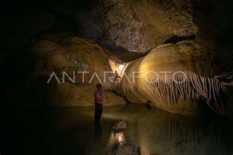 Potensi sumber air bersih sungai bawah tanah | ANTARA Foto