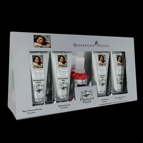 Minerals Cream Shahnaz Husain Diamond Facial Kit For Face Packaging