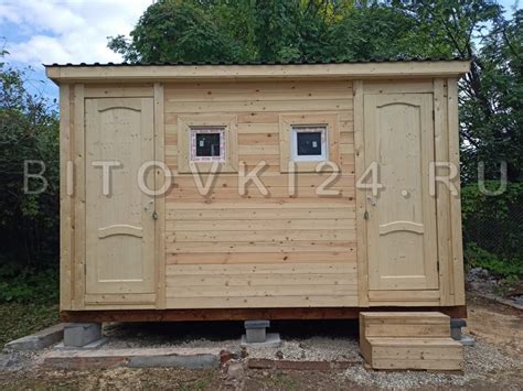 22 Бытовка дачная с душем и туалетом купить по цене от 74000 рублей в ...