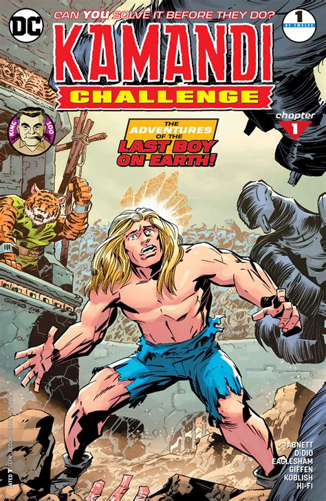 Kamandi Challenge Page Preview And Covers Released By Dc Comics