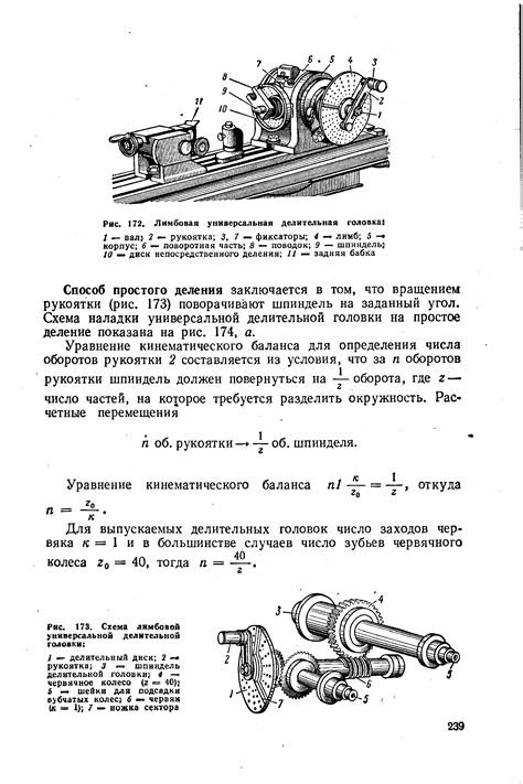 Лимбовые универсальные делительные головки - Энциклопедия по ...