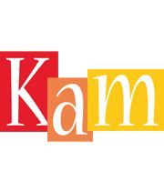 Kam Logo | Name Logo Generator - Smoothie, Summer, Birthday, Kiddo, Colors Style