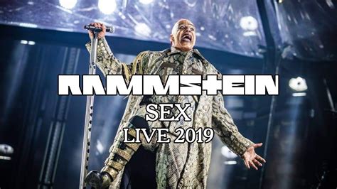 Rammstein Sex Live 2019 Multicam By Vitos Reiser Gensenkirchen And Barcelona Mix Youtube