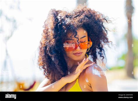 Beautiful Latina Bikini Beach Hi Res Stock Photography And Images Alamy