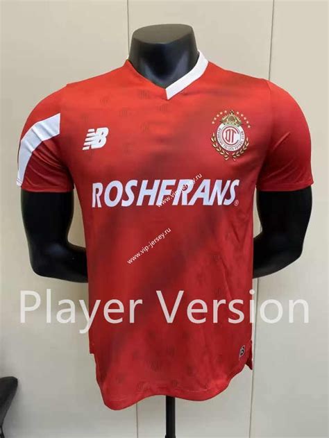 Player Version Tolucacd Home Red Thailand Soccer Jersey Aaa