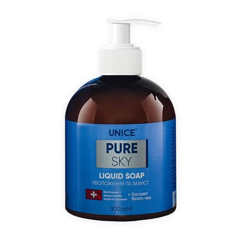 Жидкое мыло Unice Pure Sky Liquid Soap, 300 мл - купить на EVA.UA ...