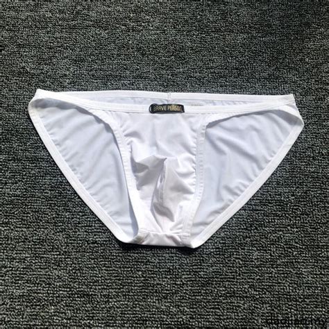 Brave Person Fearless Captain Men S Underwear Low Waist Sexy Bikini Narrow Side Silky Briefs