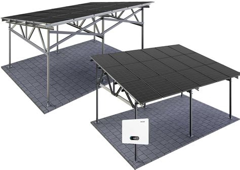 Instalacja Wiata Fotowoltaiczna 1 Stanowisko Do 4kWp Carport Skawina