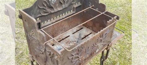 Мангал из чугуна разборный купить в Москве | Хобби и отдых | Авито