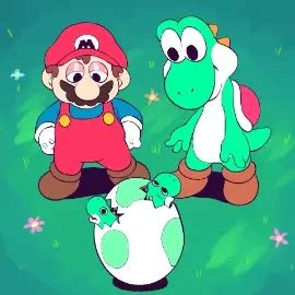 Yoshi's Miracle by LobsterMango on Newgrounds