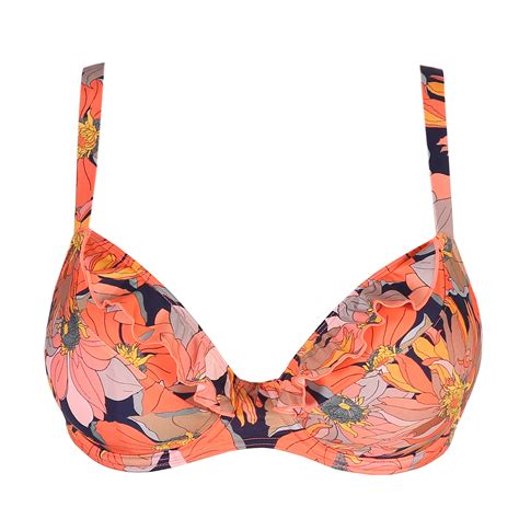 PrimaDonna Swim MELANESIA Coral flower bikini à coupe tulipe PrimaDonna France