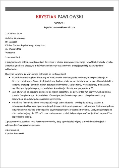 List motywacyjny (wzór): Gotowe przykłady 40+ listów do pracy