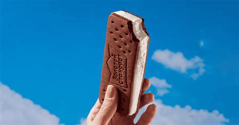 Мороженое-сэндвич: пломбир и печенье от Золотого Стандарта