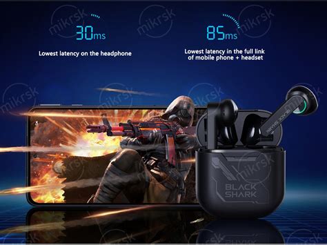 Купить Наушники Black Shark JoyBuds Wireless Earbuds (Черные) по цене 4 ...