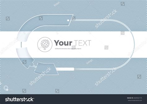 rounded robot style vector frame border stock vector royalty