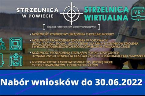 Konkurs Ofert Strzelnica w powiecie 2022 Aktualności