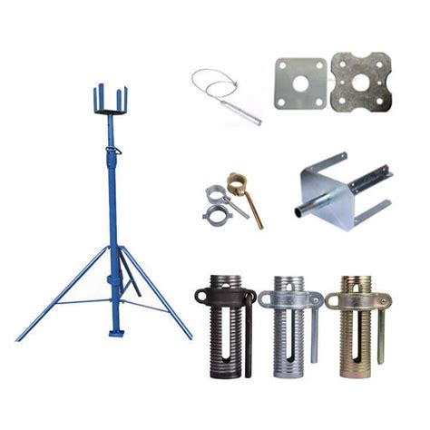 Steel Construction Support Heavy Duty Galvanized Steel Scaffolding Pole