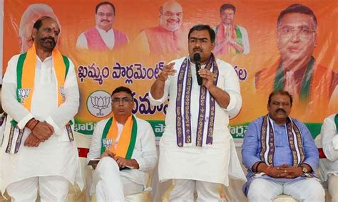 BJP Eyes Historic Win In Khammam LS Seat