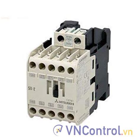 Contactor Mitsubishi SD T50 50A 22kW DC24V 3P VNControl Vn