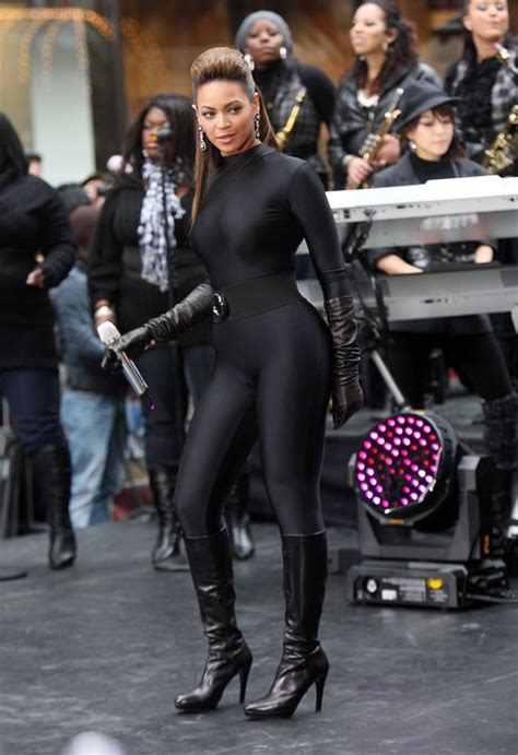 Beyonce Rocking Her Catsuit I Like That Pinterest Catsuit Wells