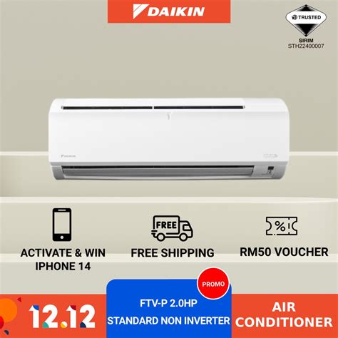 Daikin Standard Non Inverter Air Conditioner Ftv P R32 2 0hp Ftv50pb