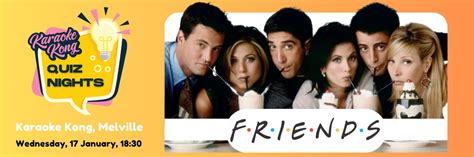 Book Tickets For Friends Themed Quiz Night