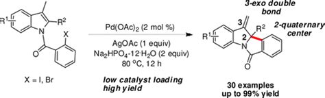 Efficient Construction Of Fused Indolines With A 2 Quaternary Center