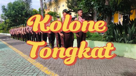 Kolone Tongkat Pramuka Penegak Jaya Youtube