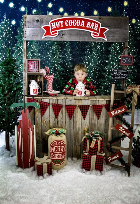 Hot Cocoa Stand Photo Hot Cocoa Stand Gingerbread Christmas Decor Christmas Sleigh Decorations