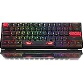 Amazon In Buy Womier Wk Keyboard Hot Swappable Keyboard Ultra Compact Rgb Gaming