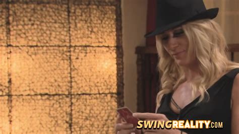 Mature Swinger Couple Enjoy A Naked Game Then To Break The Ice