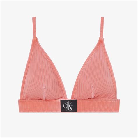 Calvin Klein Triangle F Xed Rp Kad N Turuncu Bikini St Kadin Mayo Bikini Superstep
