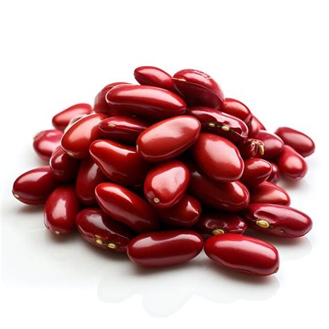 Premium Photo Isolated Of Red Kidney Beans Grain Bean Color Red Form
