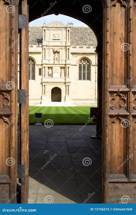 Wadham College Oxford Stock Image Image Of Study Lawn 12756215