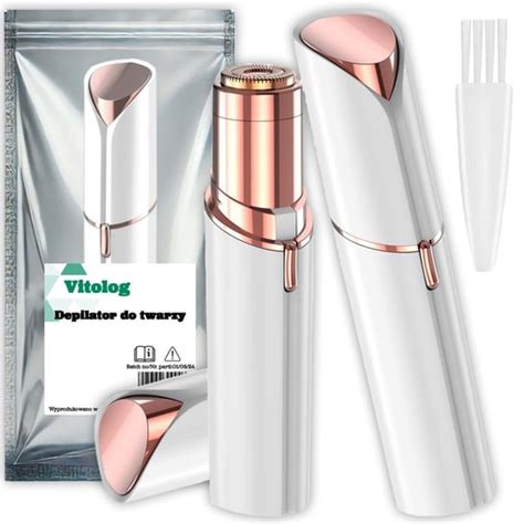 Trymer Do Twarzy Nosa Depilator Brwi Bikini Pach Damska Maszynka Do Golenia Vitolog AGD