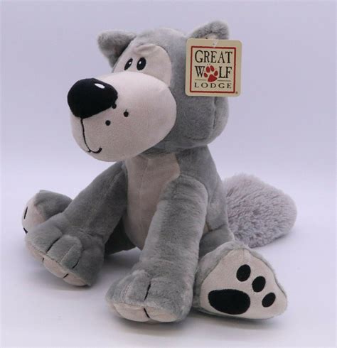 GREAT WOLF LODGE PLUSH WOLF GRAY 10 inch NEW | #3917796343