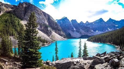 Moraine Lake Banff National Park Wallpapers - Wallpaper Cave