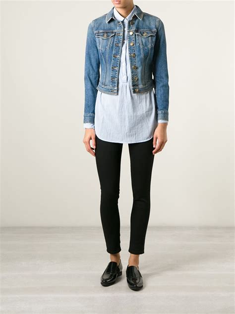 Arriba 45 Imagen Denim Jacket Burberry Abzlocal Mx