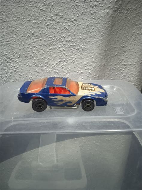 1987 Hot Wheels Blown Camaro Z28 Glow Turbotrax Turboglo Gold Rims Rare Vintage Hobbies Toys