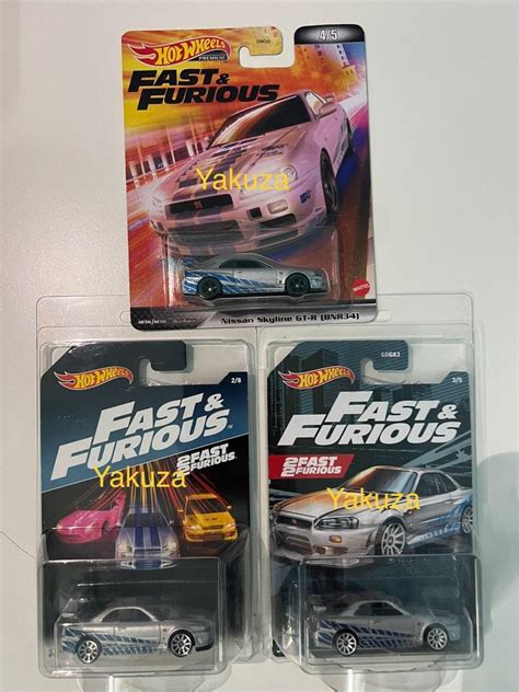 Hot Wheels Fast And Furious Gtr R Hobbies Toys Collectibles Memorabilia Vintage