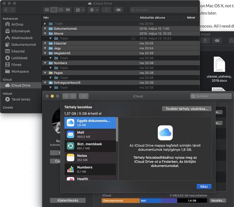 Why iCloud Drive takes up space though there are no content there at