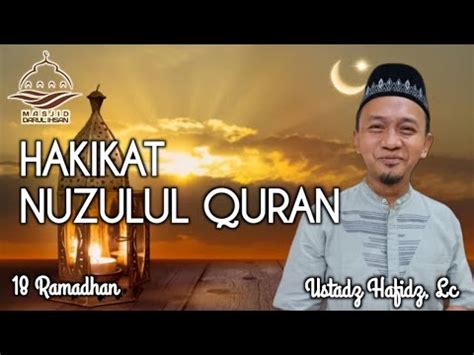 Live Ceramah Kuliah Subuh Ramadhan H Ustadz Hafidz Lc