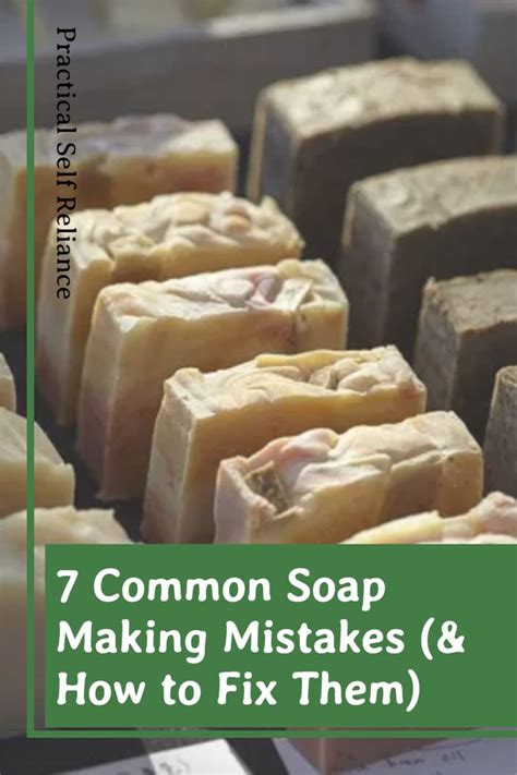 7 Common Soap Making Mistakes And How To Fix Them Easy Soap Recipes