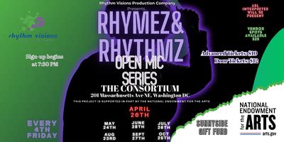 RHYMEZ RHYTHMZ OPEN MIC Tickets Multiple Dates Eventbrite