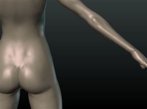 Naked Woman D Model Ds Blend Dae Fbx Obj Stl Free D