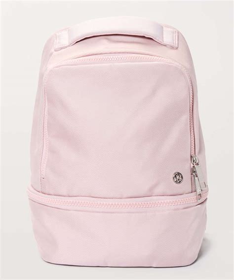 lululemon city adventurer backpack mini  misty pink lulu fanatics