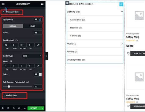 How To Use Categories Widget Shopengine Wpmet